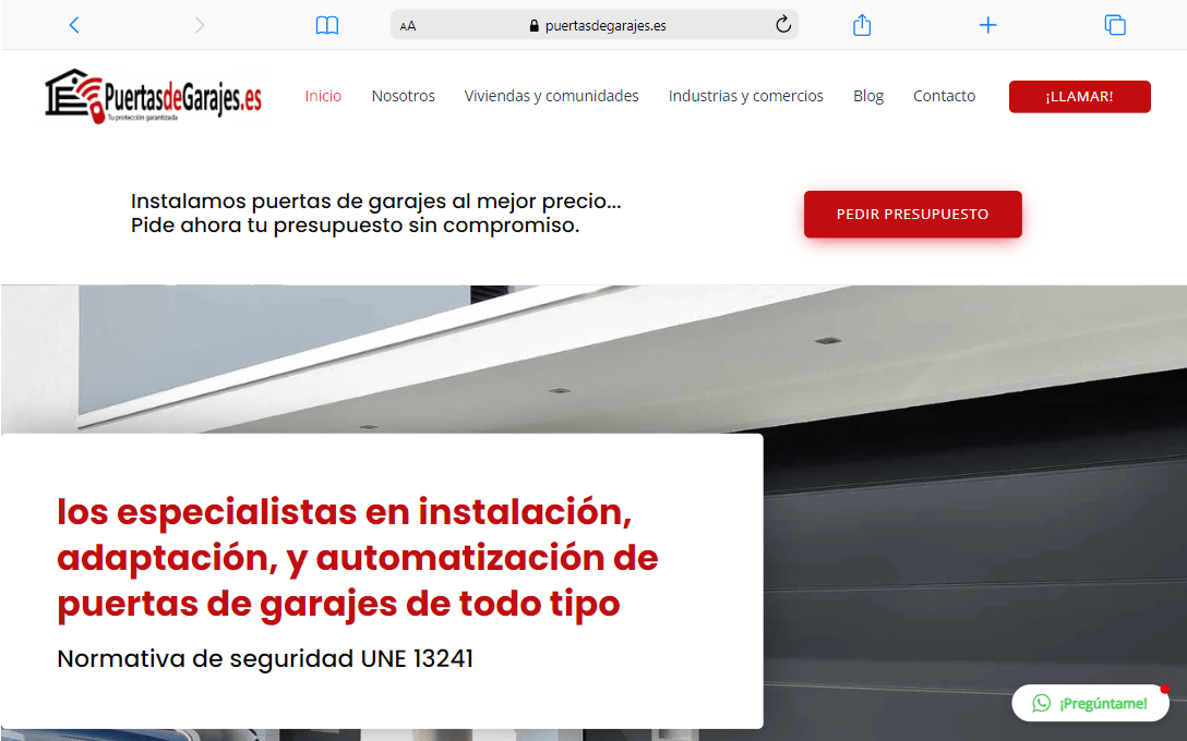 puertasdegarajes.es