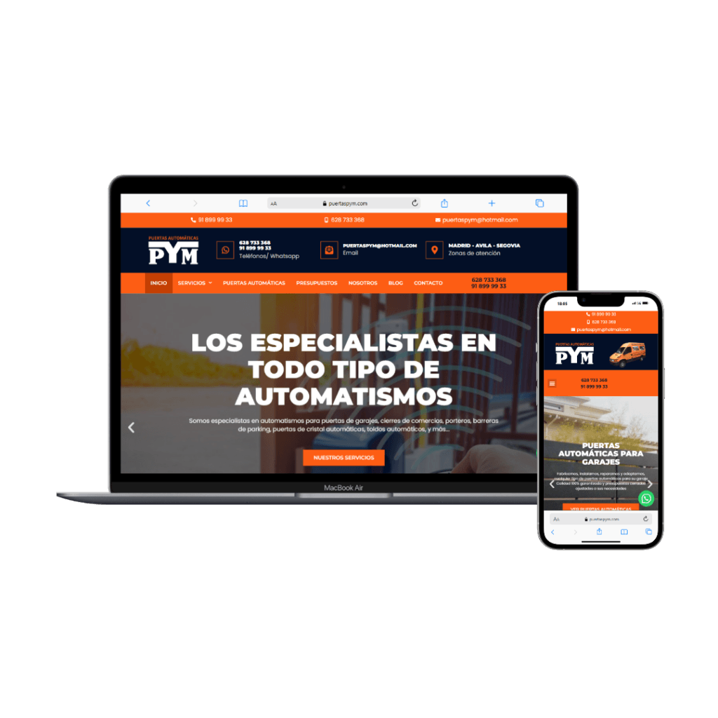 Diseño y desarrollo web SEO - San Lorenzo de El Escorial