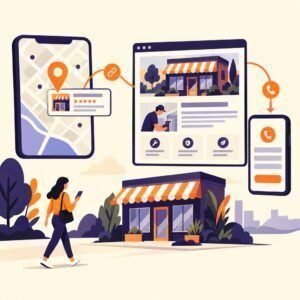 Coordinación entre Google Business Profile y una web de negocio local