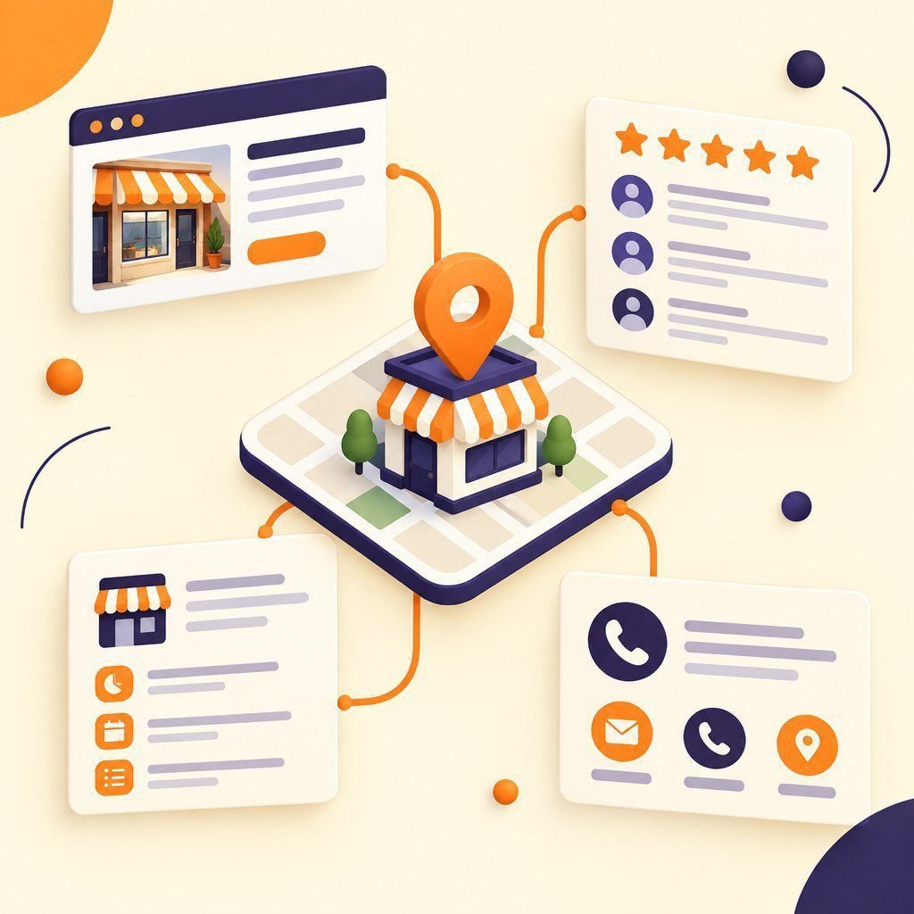Google Business Profile y web: funciones conectadas