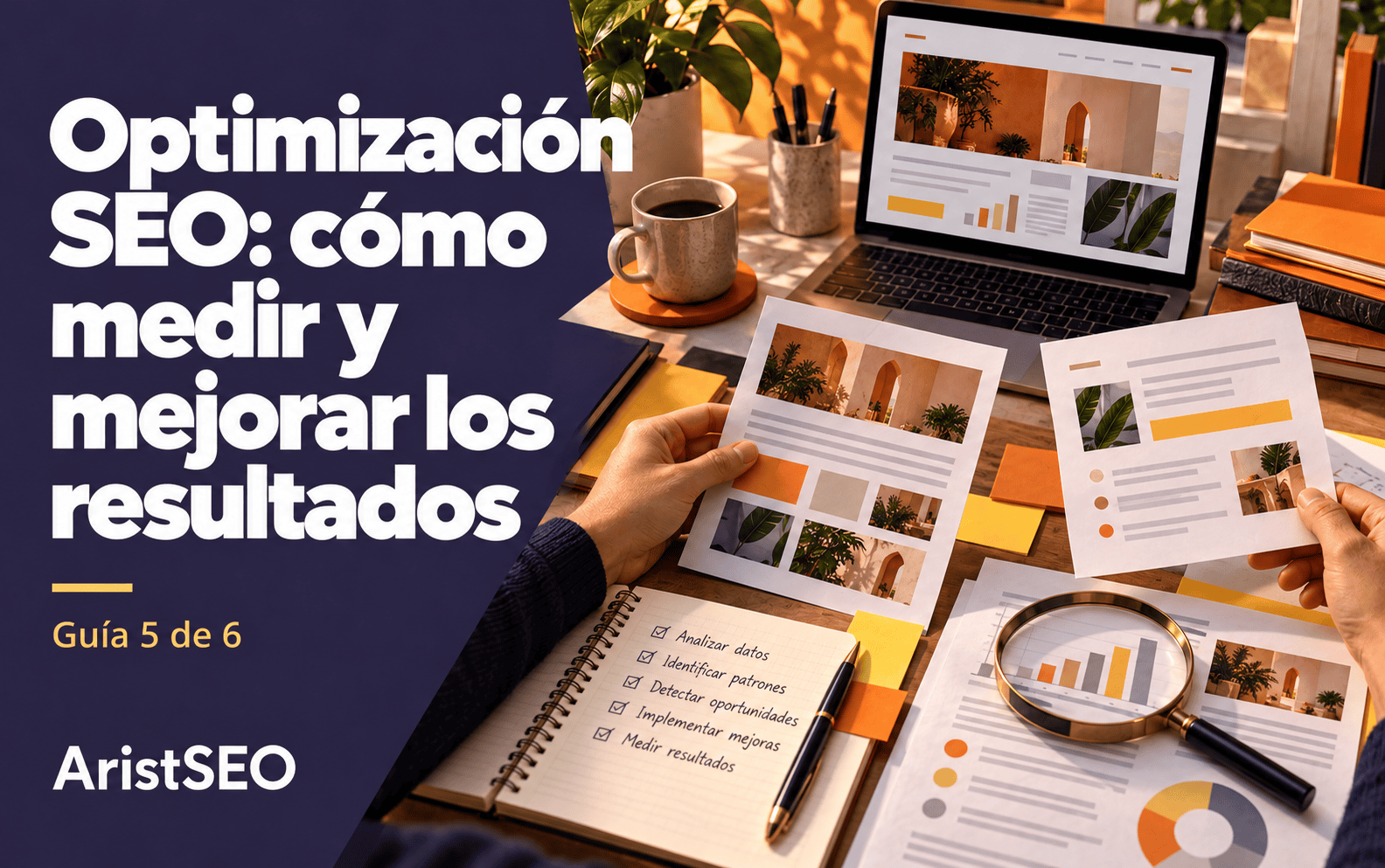 Medición y optimización SEO: guía AristSEO