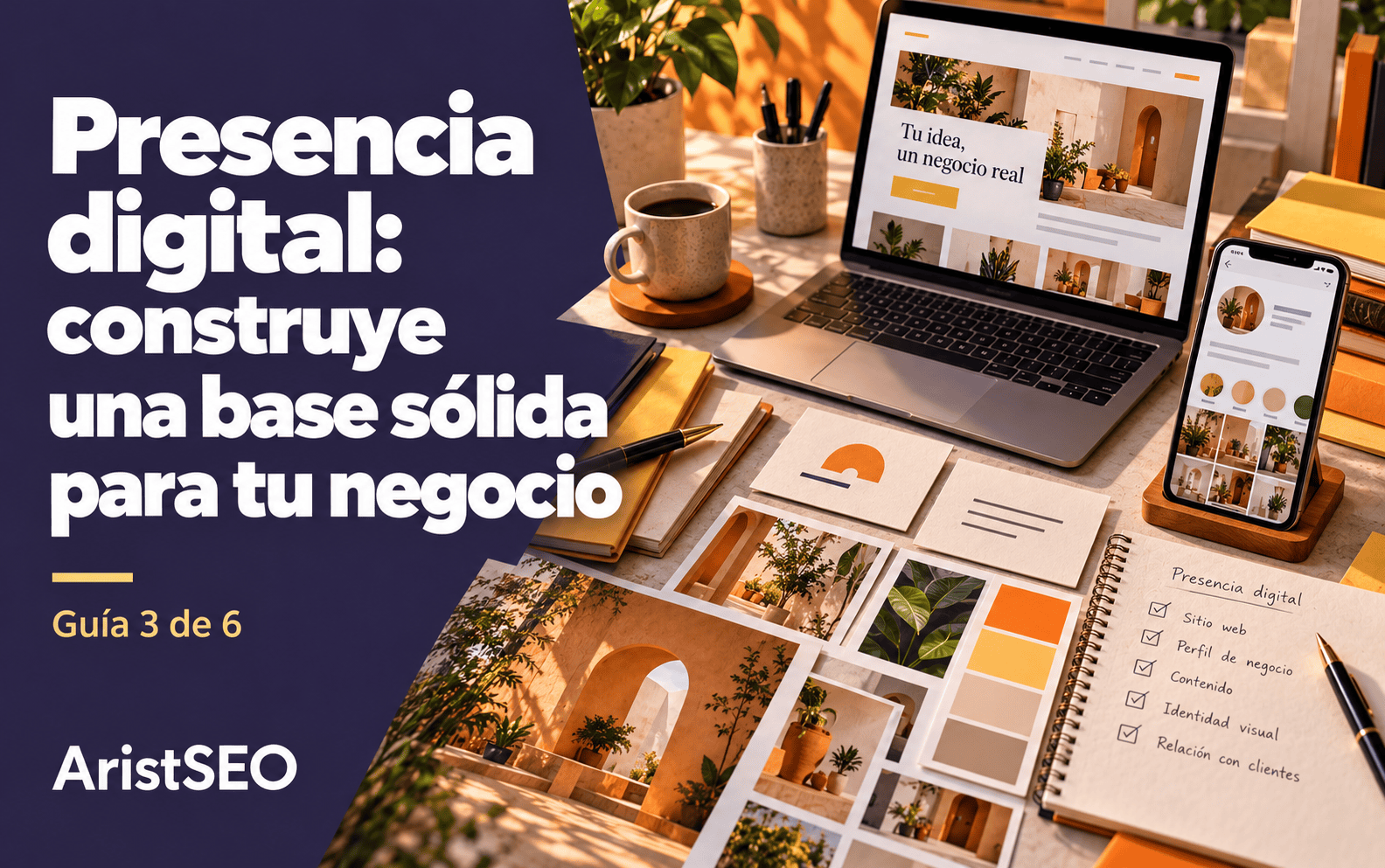 Presencia digital: guía AristSEO